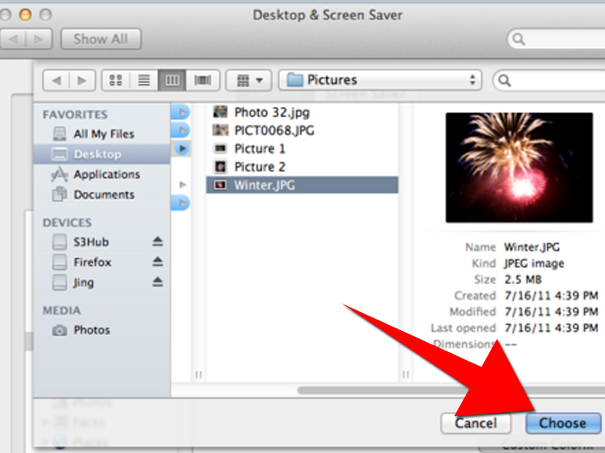 create screen saver on mac for windows 7